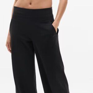 Athleta Black Wide Leg Pants